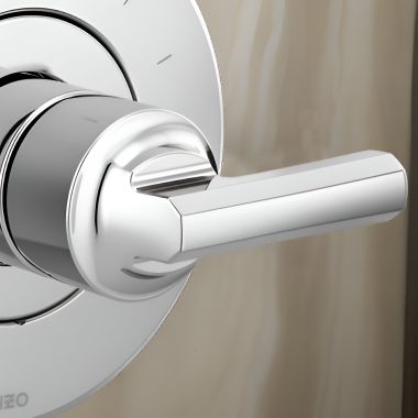 Click here to see Brizo HL60P98-PC Brizo Levoir Pressure Balance Valve Trim Single Lever Handle Kit, Polished Chrome - HL60P98-PC