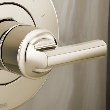 Click here to see Brizo HL60P98-PN Brizo Levoir Pressure Balance Valve Trim Single Lever Handle Kit, Brilliance Polished Nickel - HL60P98-PN