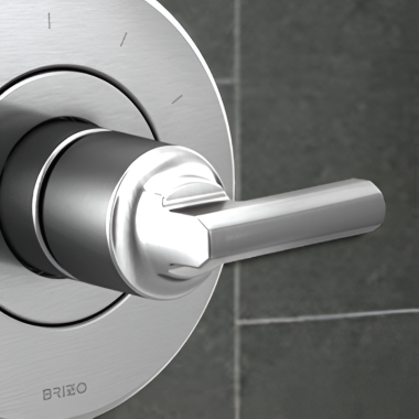 Click here to see Brizo HL6698-PC Brizo Levoir Lever Handle Kit for Sensori Thermostatic Valve Trim, Polished Chrome - HL6698-PC