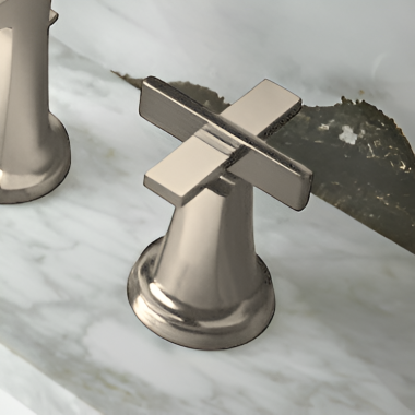 Click here to see Brizo HX5397-NK Brizo Levoir Low Cross Handle Kit for Widespread Lavatory Faucet, Brilliance Luxe Nickel - HX5397-NK