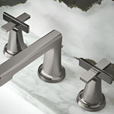 Click here to see Brizo HX5398-SL Brizo Levoir Widespread Lavatory Faucet High Cross Handle Kit, ADA, Brilliance Steel - HX5398-SL