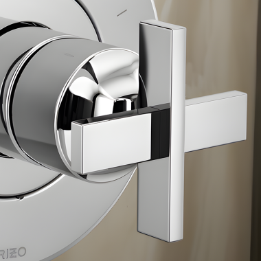 Click here to see Brizo HX60P98-PC Brizo Levoir Pressure Balance Valve Trim Single Cross Handle Kit, Brass, Polished Chrome - HX60P98-PC