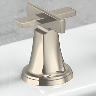 Click here to see Brizo HX698-NK Brizo Levoir Cross Handle Kit for Roman Tub Faucet, Brilliance Luxe Nickel - HX698-NK