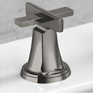 Click here to see Brizo HX698-SL Brizo Levoir Cross Handle Kit for Roman Tub Faucet, Brilliance Luxe Steel - HX698-SL