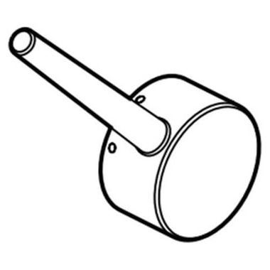 Click here to see Delta RP92378AR Delta Trinsic Pro Arctic Stainless Handle, Screw, and Button for 9659-DST Single-Handle Pull-Down Spring Kitchen Faucet, Lever Handle, ADA - RP92378AR