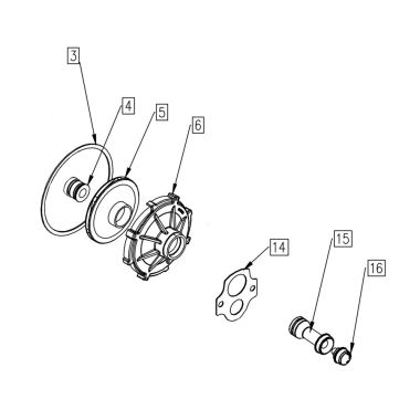Click here to see Red Lion 305584019 Red Lion 305584019 Overhaul Kit for RJC-50-PREM Pump