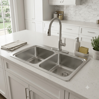 Click here to see Elkay LRADQ3322650 Elkay LRADQ3322650 Lustertone Classic 33