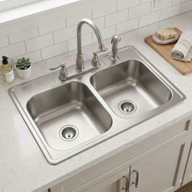 Click here to see Elkay LRADQ3322504 Elkay LRADQ3322504 Lustertone Classic 33
