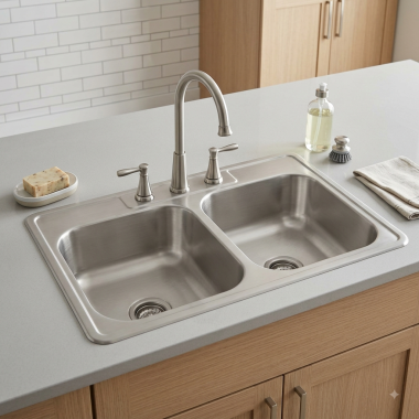 Click here to see Elkay LRADQ3322503 Elkay LRADQ3322503 Lustertone Classic 33
