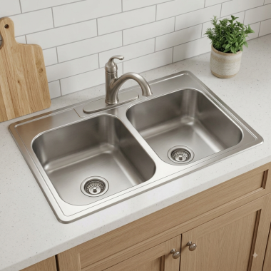 Click here to see Elkay LRADQ3322501 Elkay LRADQ3322501 Lustertone Classic 33