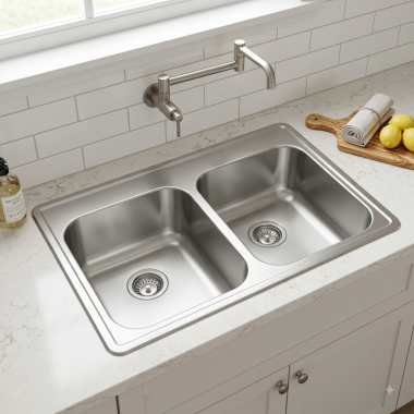 Click here to see Elkay LRADQ3321650 Elkay LRADQ3321650 Lustertone Classic 33