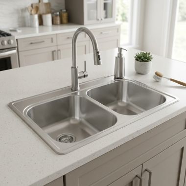 Click here to see Elkay LRADQ3319600 Elkay LRADQ3319600 Lustertone Classic 33