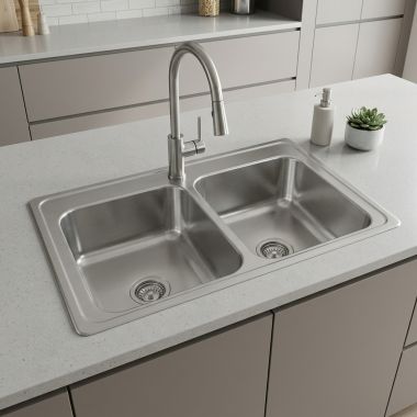 Click here to see Elkay LRADQ3319550 Elkay LRADQ3319550 Lustertone Classic 33