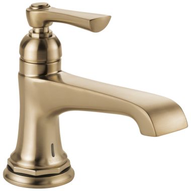 Click here to see Brizo 65960LF-GL Brizo 65960LF-GL Rook Single-Handle Bathroom Faucet w/ SmartTouchPlus, Luxe Gold
