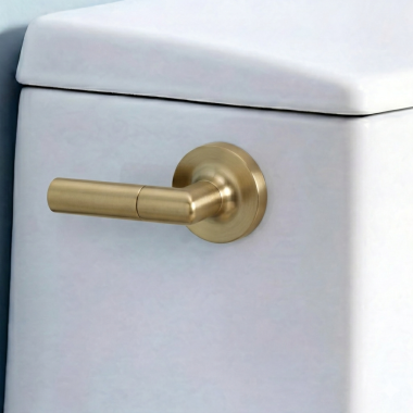 Click here to see  696275-GL Brizo Odin Side Mount Flush Lever, Brilliance Luxe Gold - 696275-GL