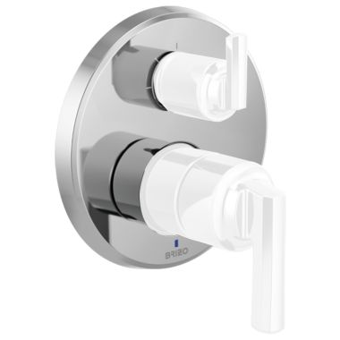 Click here to see Brizo RP100433PC Brizo Levoir 6 Function Escutcheon Assembly and Valve Seal, Polished Chrome - RP100433PC