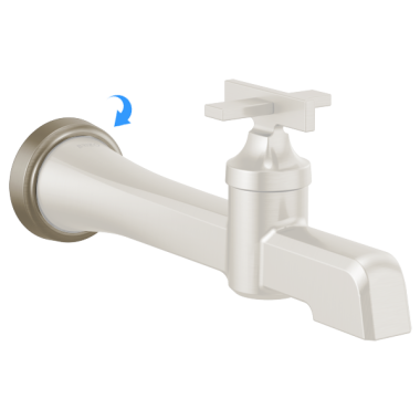 Click here to see Brizo RP100209NK Brizo Levoir Wall-Mount Lavatory Faucet Escutcheon and O-Ring, Brilliance Luxe Nickel - RP100209NK
