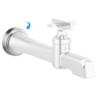Click here to see Brizo RP100209PC Brizo Levoir Wall-Mount Lavatory Faucet Escutcheon and O-Ring, Polished Chrome - RP100209PC