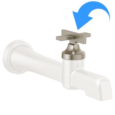 Click here to see Brizo RP100208NK Brizo Levoir Wall Mount Lavatory Faucet Cross Handle Kit, Brilliance Luxe Nickel - RP100208NK