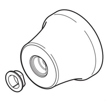 Click here to see Brizo RP81109GL Brizo RP81109GL Tresa T66T036-GL Handle Base and Insert - Luxe Gold