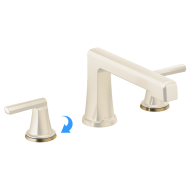 Click here to see Brizo RP100445GL Brizo Levoir Escutcheon for HL698-GL and HX698-GL Handles, Brilliance Luxe Gold - RP100445GL