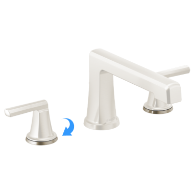 Click here to see Brizo RP100445NK Brizo Levoir Escutcheon for HL698-NK and HX698-NK Handles, Brilliance Luxe Nickel - RP100445NK