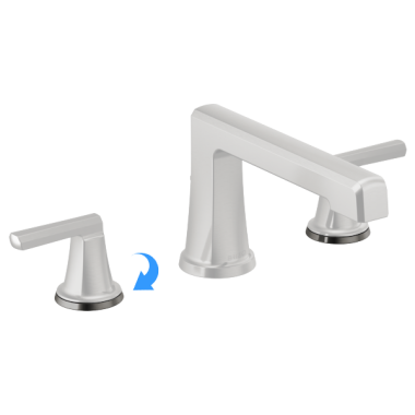 Click here to see Brizo RP100445SL Brizo Levoir Escutcheon for HL698-SL and HX698-SL Handles, Brilliance Luxe Steel - RP100445SL