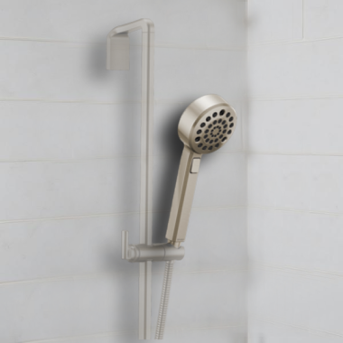 Click here to see Brizo RP100436NK Brizo Levoir Multifunction Handshower, H2Okinetic, 1.75 GPM, Brilliance Luxe Nickel - RP100436NK