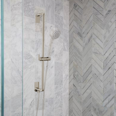 Click here to see Brizo RP100435NK Brizo Levoir Slide Bar Assembly with Adjustable Handshower Holder, Brilliance Luxe Nickel - RP100435NK