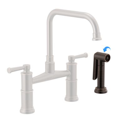 Click here to see Brizo RP100063RB Brizo Artesso Side Spray and Hose Assembly, Venetian Bronze - RP100063RB