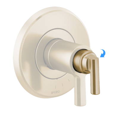 Click here to see Brizo RP100426GL Brizo Levoir Temperature Control Handle Assembly, Brilliance Luxe Gold - RP100426GL