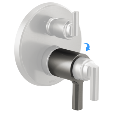 Click here to see Brizo RP100425SL Brizo Levoir Volume Control Handle Assembly, Brilliance Luxe Steel - RP100425SL