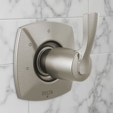 Click here to see Delta T11876-SS Delta Stryke Diverter Trim With Three Function, Single Lever Handle, ADA, Stainless - T11876-SS