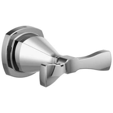 Click here to see Delta 77638 Delta Stryke Double Robe Hook, Chrome - 77638