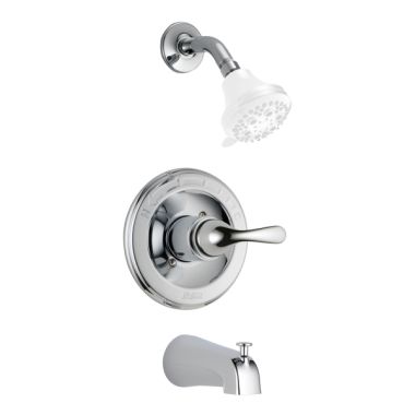 Click here to see Delta T13420-CERLHD Delta Classic Monitor 13 Series Pressure-Balanced Ceramic Tub/Shower Faucet, Single-Handle, Lever Handle, Less Showerhead, Chrome - T13420-SS