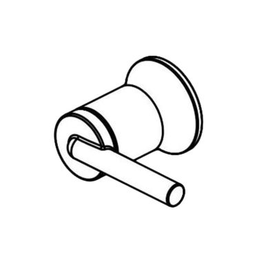 Click here to see Delta RP100456PN Delta Trinsic 3in Polished Nickel Handle Kit for T5759-PNWL Contemporary Wall-Mount Tub Filler, Lever Handle, ADA - RP100456PN