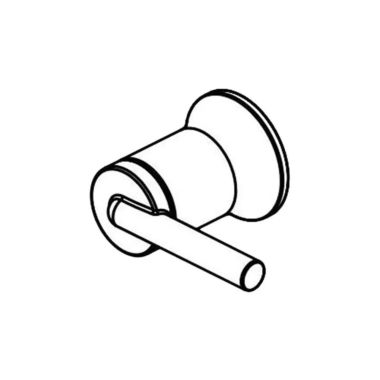 Click here to see Delta RP100456 Delta Trinsic 3in Chrome Handle Kit for T5759-WL Contemporary Wall-Mount Tub Filler, Lever Handle, ADA - RP100456
