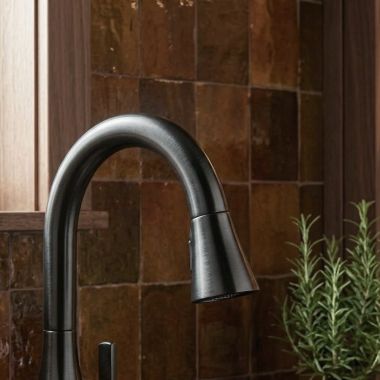 Click here to see Delta RP81912KS Delta Mateo Dual-Function Sprayer Assembly for Pull-Down Kitchen Faucet, 1.8 GPM, Black Stainless - RP81912KS