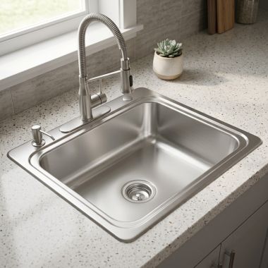 Click here to see Elkay LRADQ2522550 Elkay LRADQ2522550 Lustertone Classic 25