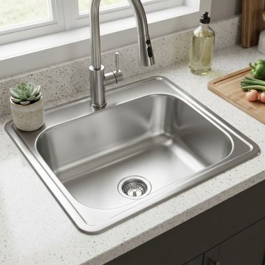 Click here to see Elkay LRADQ2522500 Elkay LRADQ2522500 Lustertone Classic 25