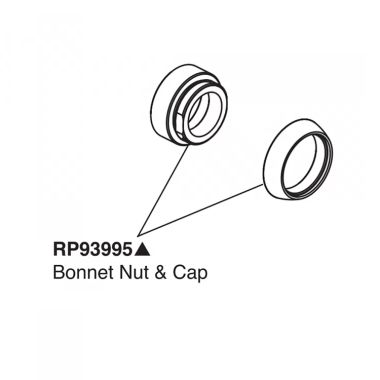 Click here to see Peerless RP93995OB Peerless Replacement Parts Oil-Rubbed Bronze Bonnet Nut and Cap - RP93995OB
