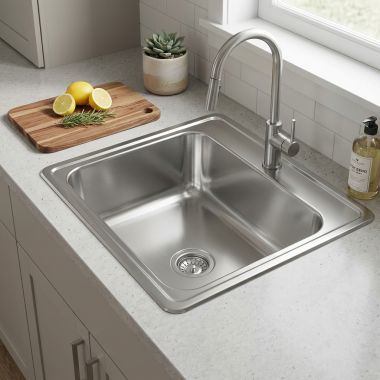 Click here to see Elkay LRADQ2521550 Elkay LRADQ2521550 Lustertone Classic 25