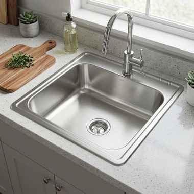 Click here to see Elkay LRADQ2222650 Elkay LRADQ2222650 Lustertone Classic 22