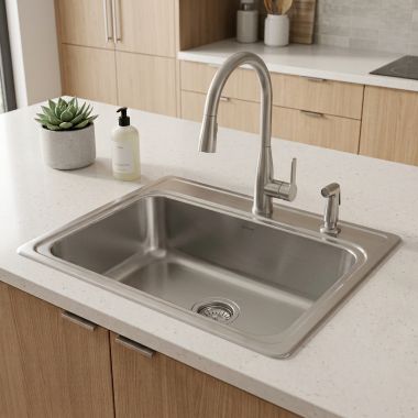 Click here to see Elkay LRADQ2222502 Elkay LRADQ2222502 Lustertone Classic 22