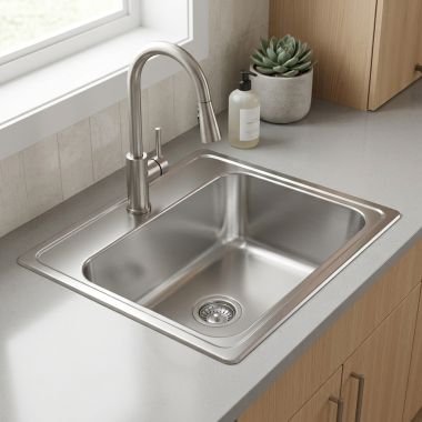 Click here to see Elkay LRADQ2219650 Elkay LRADQ2219650 Lustertone Classic 22