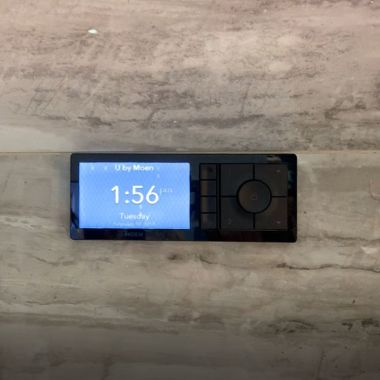 Click here to see Moen TS3304BL Moen TS3304BL U by Moen 4-Outlet Smart Shower System Controller, Matte Black