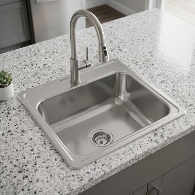 Click here to see Elkay LRADQ1722550 Elkay LRADQ1722550 Lustertone Classic 17