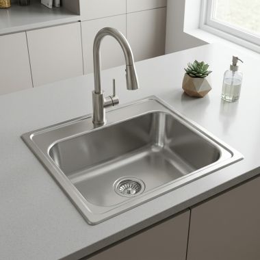 Click here to see Elkay LRADQ1720550 Elkay LRADQ1720550 Lustertone Classic 17