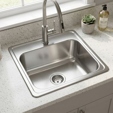 Click here to see ELKAY RESIDENTIAL LRADQ1716600 Elkay LRADQ1716600 Lustertone Classic 17