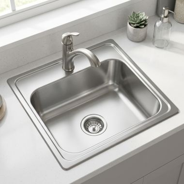 Click here to see Elkay LRADQ1716550 Elkay LRADQ1716550 Lustertone Classic 17